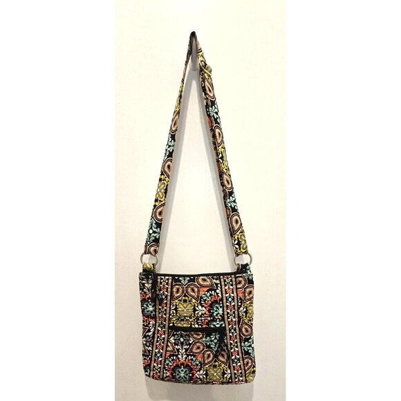 Vera Bradley Sierra Petite Crossbody Bag Adjustable Strap & Zippered Pockets - Picture 3 of 15